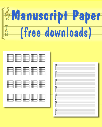 Free Manuscript Paper!